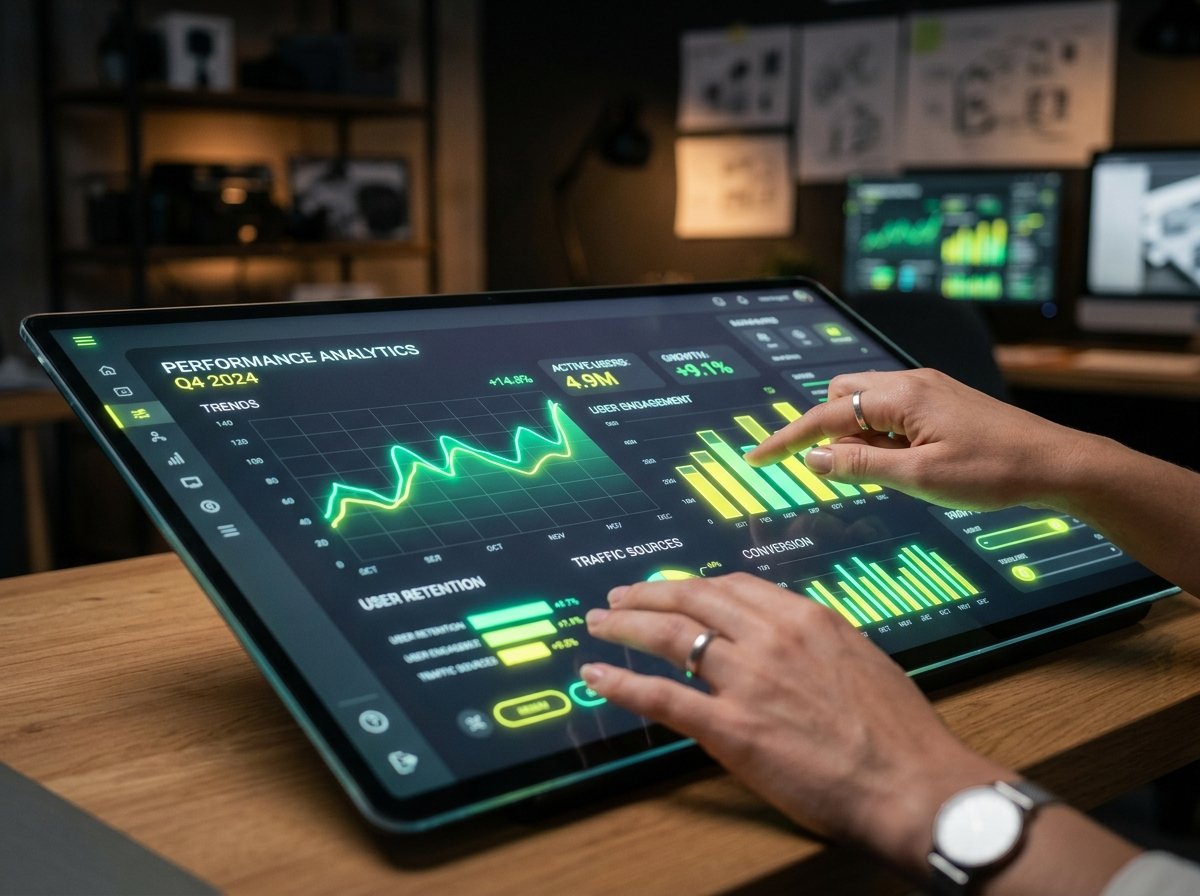 Data Analytics Touchscreen